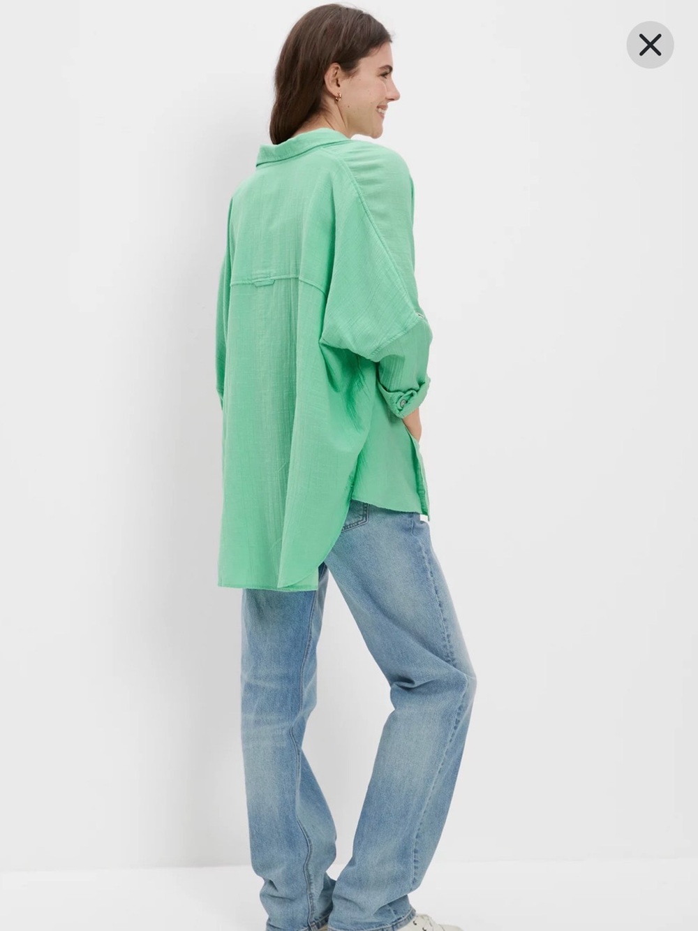 AE Go Big Oversized Shirt - Picture 2 of 6